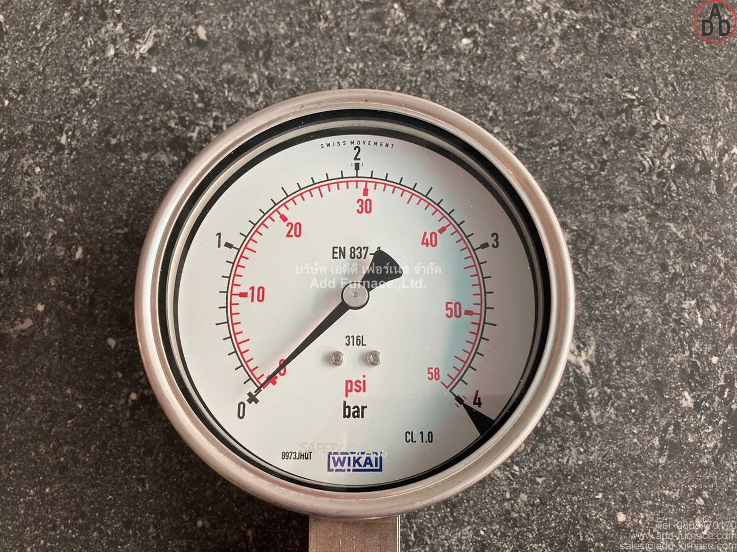 WIKA Pressure gauge 0-4bar(4)